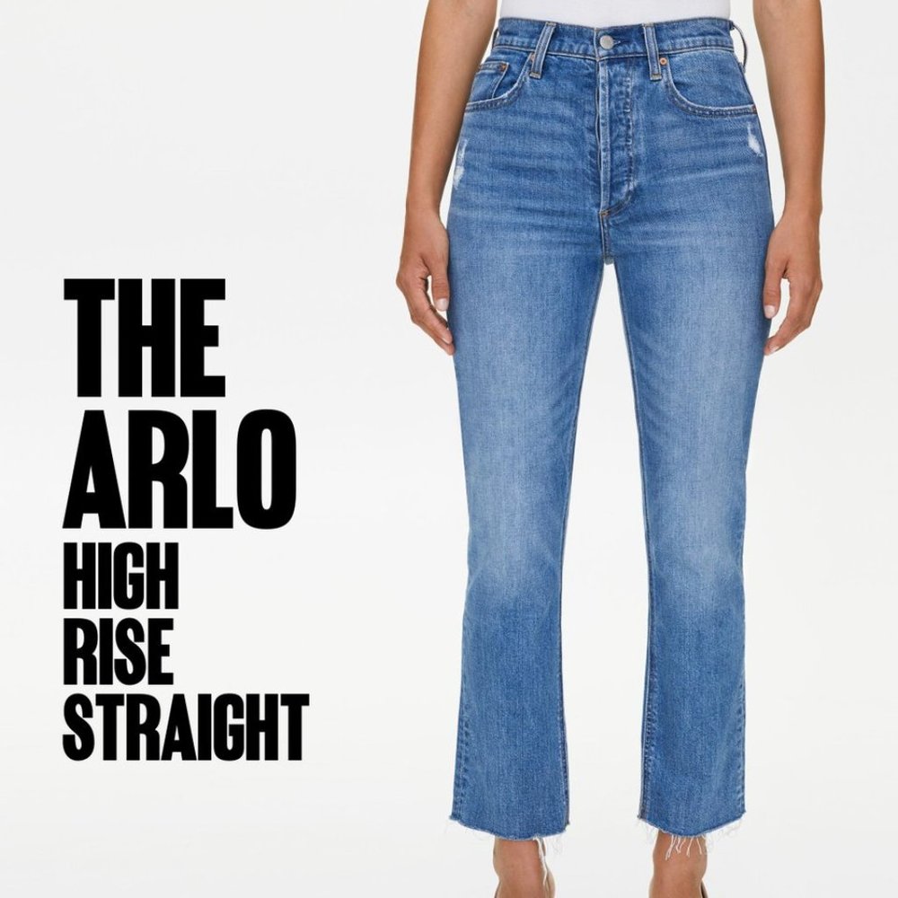 Aritzia Denim Forum Arlo Jeans Size 24